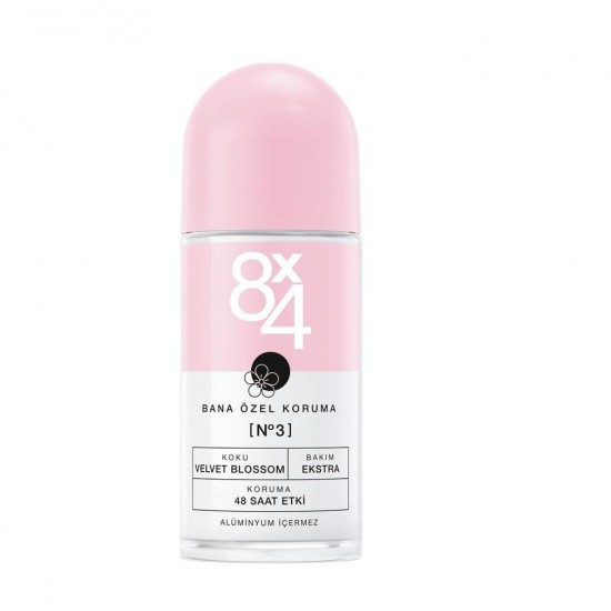 8X4 ROLL-ON NO.3 VELVET BLOSSOM 50ML KDN