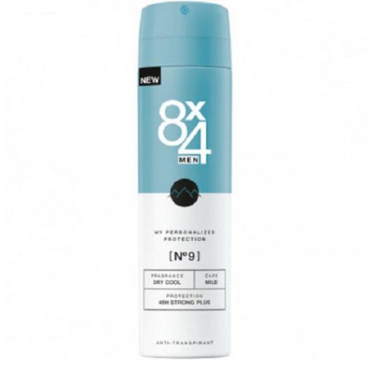 8X4 SPREY NO.9 DRY COOL 150ML ERK