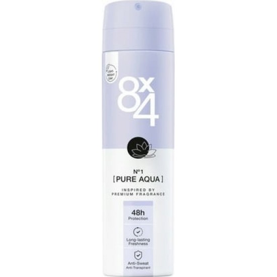 8X4 SPREY NO.1 PURE AQUA 150ML KDN