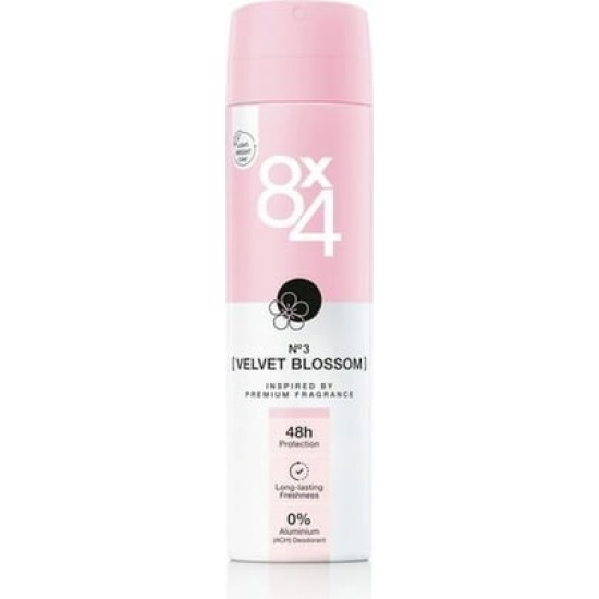 8x4 SPREY NO.3 VELVET BLOSSOM 150ML KDN