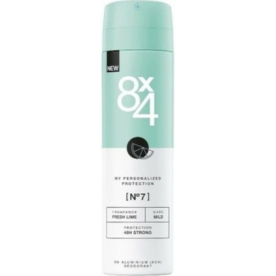 8X4 SPREY NO.7 FRESH LIME 150ML KDN
