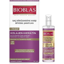 BİOBLAS KOLAJEN KERATİN ŞAMP 360ML+115 ML SIVI SAÇ