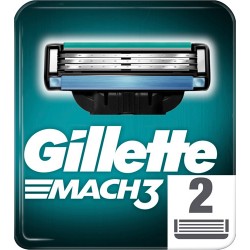 Gillette Mach 3 Tıraş Bıçağı 2'li Yedek
