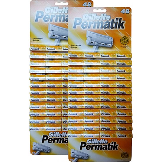 Gillette Permatik Kartela Tıraş Bıçağı 96lı Gillette Permatik Kartela Tıraş Bıçağı 96lı