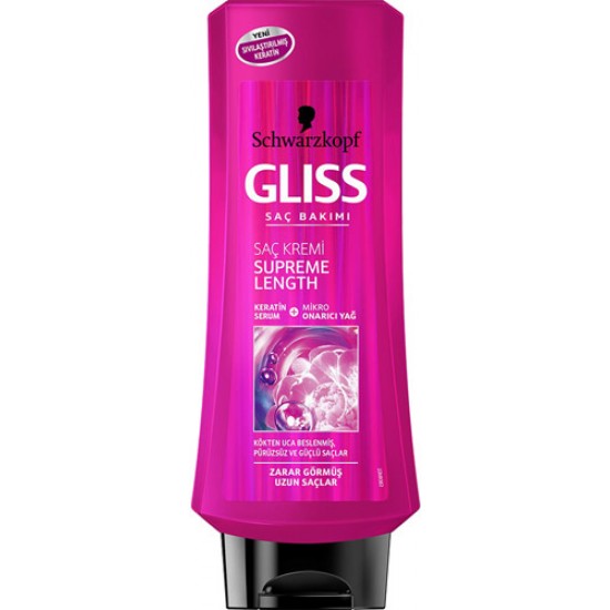 GLISS SAC KREMI 400 ML SUPREME LENGTH GLISS SAC KREMI 400 ML SUPREME LENGTH