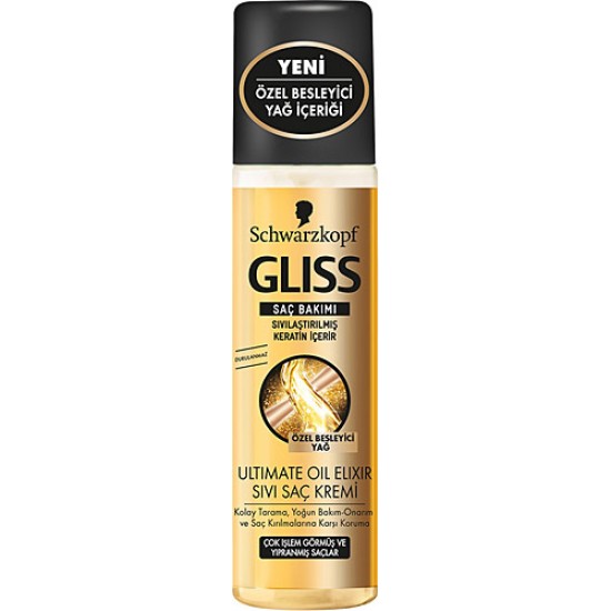 GLISS ULTIMATE OIL ELIXIR SIVI SAC KRM 200 ML