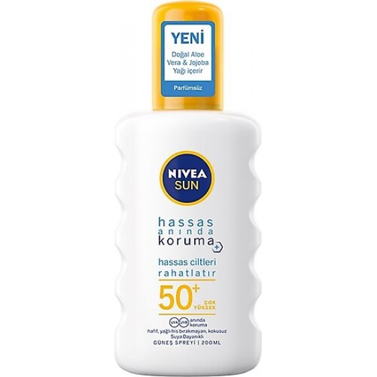 NSUN ULTRA HASSAS YATIŞTIRICI SPREY SPF50+ 200ML