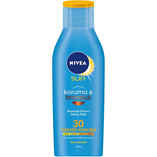 NSUN KORUMA&BRONZLUK BRONZLUK ARTTIRICI GÜNEŞ LOSYONU GKF 30 200ML