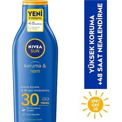 NSUN KORUMA&NEM NEMLENDİRİCİ GÜNEŞ LOSYONU GKF 30 200ML