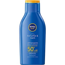 NSUN KORUMA&NEM NEMLENDİRİCİ GÜNEŞ LOSYONU SEYAHAT BOYU SPF50+ 100ML