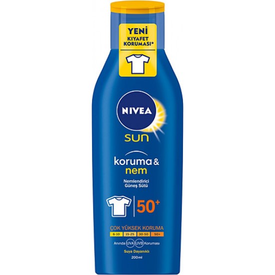 NSUN KORUMA&NEM NEMLENDİRİCİ GÜNEŞ LOSYONU GKF 50+ 200ML NSUN KORUMA&NEM NEMLENDİRİCİ GÜNEŞ LOSYONU GKF 50+ 200ML