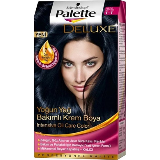 PALETTE DELUXE GECE MAVİSİ 1-1 PALETTE DELUXE GECE MAVİSİ 1-1