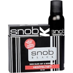SNOB BLACK EDT + DEO KOFRE