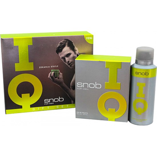 SNOB IQ EDT + DEO KOFRE SNOB IQ EDT + DEO KOFRE