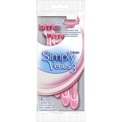 VENÜS SİMPLY 3 BIÇAK 4 LÜ POŞET *6 VAKUMLU PAKET