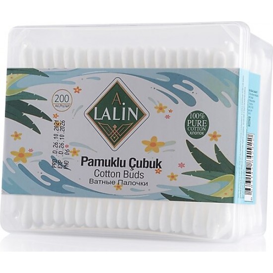 ALALİN KULAK ÇUBUĞU 200LÜ KARE