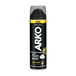 ARKO KÖPÜK 200 ML *24 BLACK Aktif Kömür