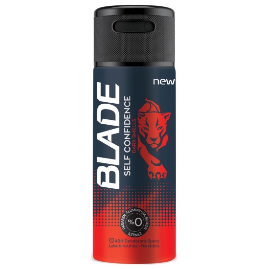 BLADE DEO SELF CONFIDENCE 150ML.