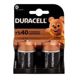 DURACELL BÜYÜK BOY PİL 2li