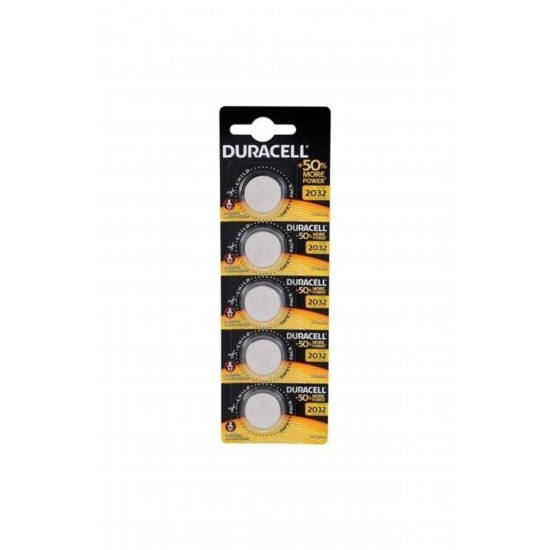DURACELL DÜĞME PİL 2032 3VOLT 5li