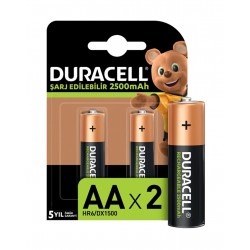 DURACELL ŞARJ EDİLEBİLİR KALEM PİL 2li