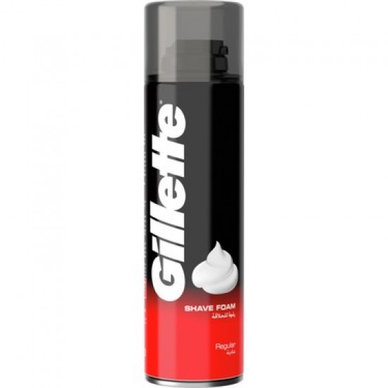 GİLLETTE TRAŞ KÖPÜĞÜ NORMAL 200 ML 6* GİLLETTE TRAŞ KÖPÜĞÜ NORMAL 200 ML 6*