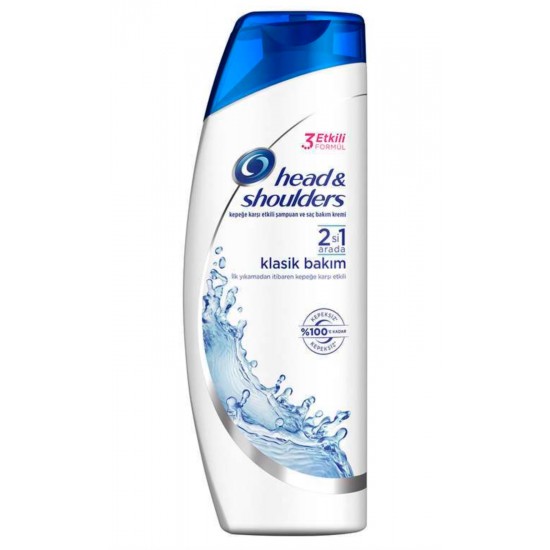 H&S ŞAMPUAN 350 ML KLASİK BAKIM 2/1 *6 H&S ŞAMPUAN 350 ML KLASİK BAKIM 2/1 *6