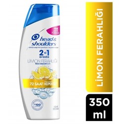 H&S ŞAMPUAN 350 ML LİMON FERAHLIĞI 2/1 *6