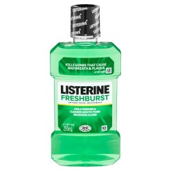 LISTERINE MOUTHWASE FRESH BURST 250 ML
