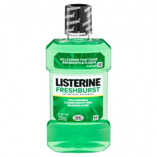 LISTERINE MOUTHWASE FRESH BURST 250 ML