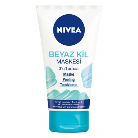 NFC BEYAZ KİL MASKESİ 3Ü 1 ARADA 150ML