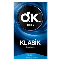 OKEY PREZERVATİF KLASİK 10*10*100