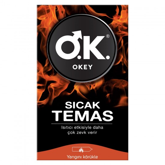 OKEY PREZERVATİF SICAK TEMAS 10*10*100 OKEY PREZERVATİF SICAK TEMAS 10*10*100