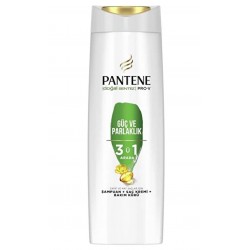 PANTENE ŞAMPUAN 400 ML GÜÇLÜ PARLAKLIK 3/1 *6