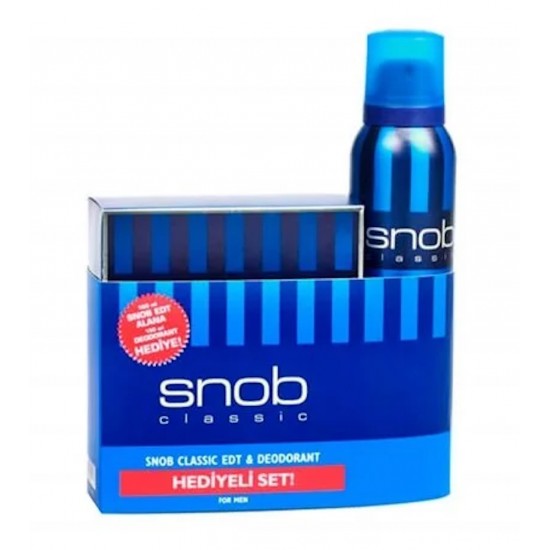 SNOB EDT + DEO KOFRE SNOB EDT + DEO KOFRE