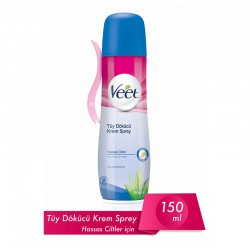 VEET TÜY DÖKÜCÜ KREM SPREY 150 ML HASSAS CİLTLER