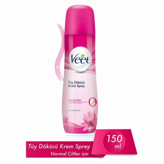 VEET TÜY DÖKÜCÜ KREM SPREY 150 ML NORMAL CİLTLER VEET TÜY DÖKÜCÜ KREM SPREY 150 ML NORMAL CİLTLER
