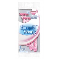 VENÜS SİMPLY 3 BIÇAK 4 LÜ POŞET *6